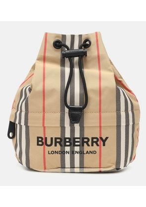 Burberry Phoebe Check drawstring pouch