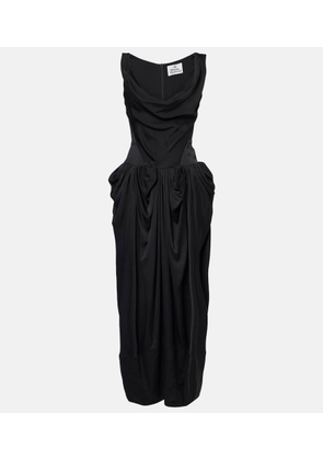 Vivienne Westwood Sunday Garden draped maxi dress
