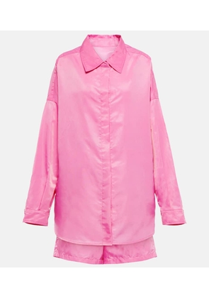The Frankie Shop Perla shirt jacket and shorts set