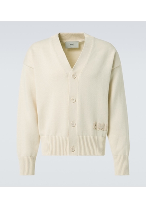 Ami Paris Cotton and wool cardigan