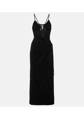Christopher Esber Nebular cutout wrap dress