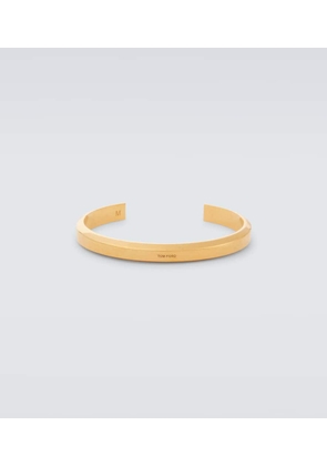 Tom Ford Logo cuff bracelet