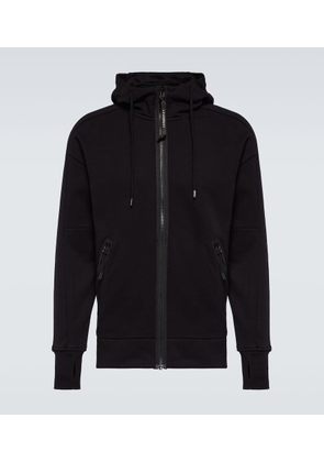 C.P. Company Goggle cotton fleece hoodie