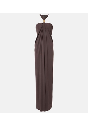 Tom Ford Gathered jersey gown