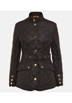 Burberry Quilted padded cotton jacket