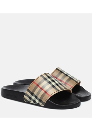 Burberry Vintage Check slides