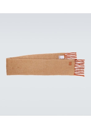 Loewe Mohair and wool-blend scarf