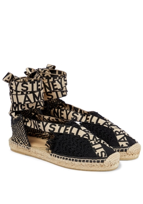 Stella McCartney Gaia macrame espadrilles
