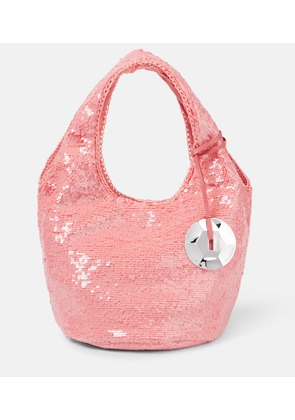 JW Anderson Mini sequined tote bag