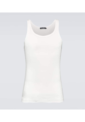 Dolce&Gabbana Cotton tank top