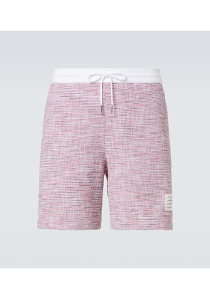 Thom Browne Striped cotton-blend tweed shorts