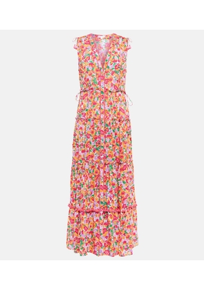 Poupette St Barth Ivy tiered maxi dress