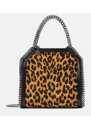 Stella McCartney Falabella Mini leopard-print tote bag