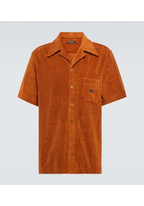 Dolce&Gabbana Terry bowling shirt