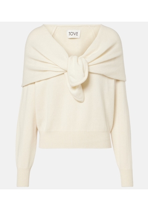 Tove Malia layered cashmere sweater