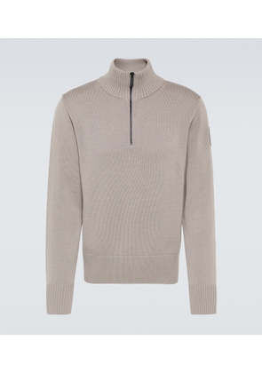 Canada Goose Rosseau wool half-zip sweater