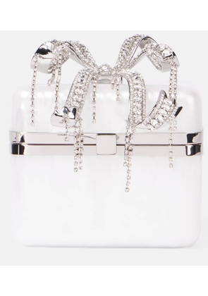 Self-Portrait Pearl Bow vanity bag