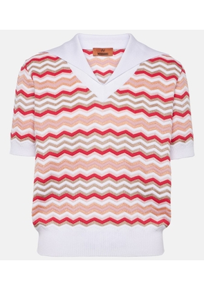 Missoni Zig Zag cotton-blend shirt