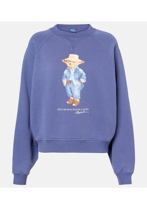 Polo Ralph Lauren Polo Bear cotton-blend jersey sweatshirt