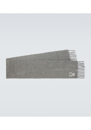 Ami Paris Ami de Cour alpaca and wool-blend scarf