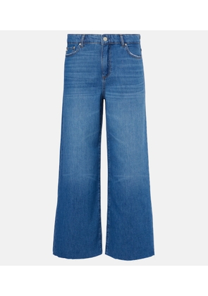 AG Jeans Saige mid-rise wide-leg jeans