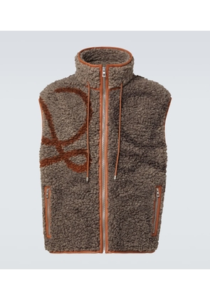 Loewe Anagram fleece vest