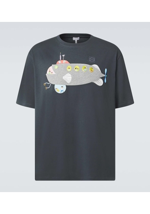 Loewe x Suna Fujita Submarine cotton jersey T-shirt