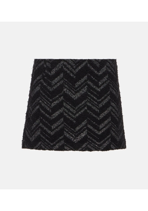 Missoni Zig Zag boucle miniskirt