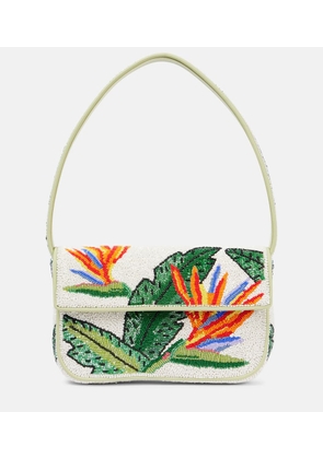 Staud Tommy beaded shoulder bag