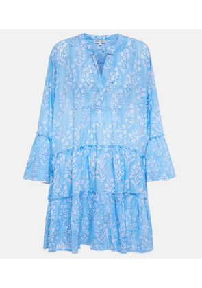Juliet Dunn Floral cotton minidress
