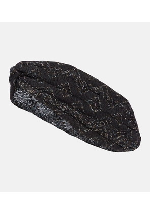 Missoni Lame head wrap
