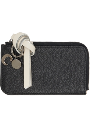Chloé Black Alphabet Card Holder