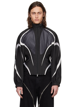 Mugler Black Corseted Jacket
