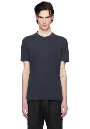 TOM FORD Navy Lyocell Cotton Crew T-shirt