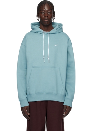 Nike Blue Solo Swoosh Hoodie
