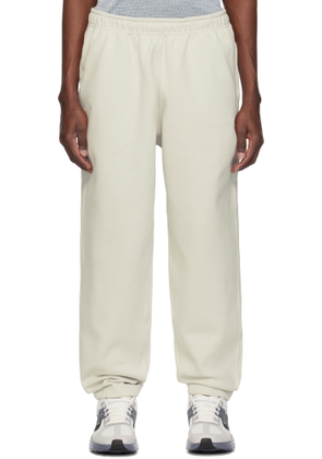 Nike Beige Solo Swoosh Sweatpants