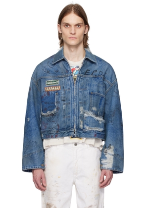 PALY Blue 'Ur Fantasy' Denim Jacket