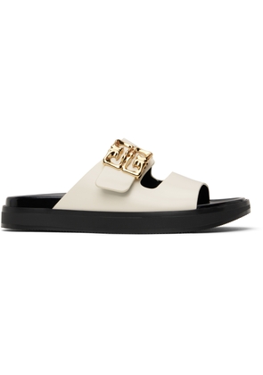 Givenchy Off-White 4G Liquid Flat Sandals