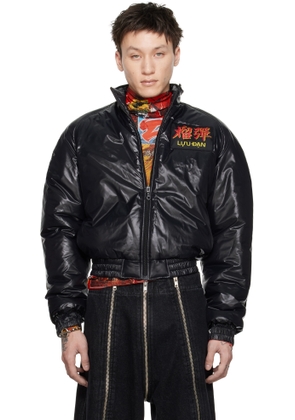 LU'U DAN Black Bruiser Track Jacket