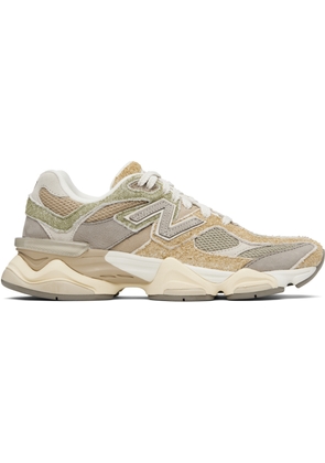 New Balance Green & Beige 9060 Sneakers