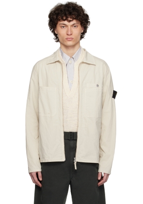 Stone Island Beige Mil-Spec Stretch Ripstop-TC Jacket