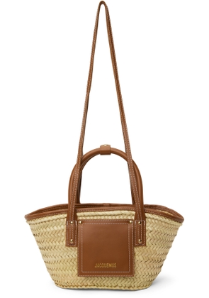 JACQUEMUS Beige & Brown Les Classiques 'The small Soli basket' Tote