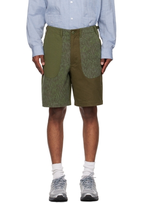 Maharishi Khaki 6086 Upcycled Fixed Deck Shorts