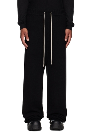 Rick Owens Black Concordians Track Sweatpants