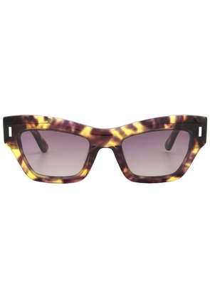 Calvin Klein Purple Cat Eye Ladies Sunglasses CK23503S 528 54