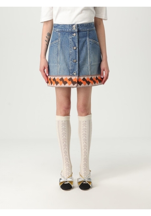 Skirt VALENTINO Woman color Blue