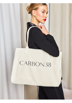Carbon38 Carbon38 Plaid-lined Tote - Natural - Size O/S
