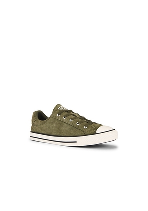 Converse Chuck Taylor All Star Dainty Suede Sneaker in Olive. Size 10. Also in 5, 8.5, 9, 9.5.