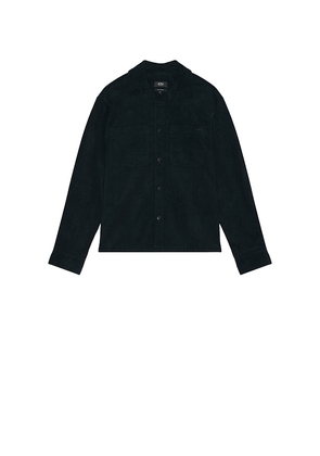 A.P.C. Leon Surchemise in Navy. Size L. Also in M, S, XL/1X, XXL/2X.