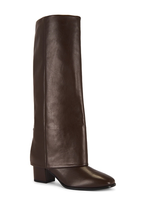 GIA BORGHINI Georgina Boot in Brown. Size 36. Also in 39, 40.